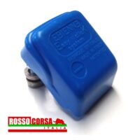Morsetto batteria sgancio rapido blu