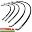 Aeronautic brake hose kit Lancia Fulvia Girling CORSA