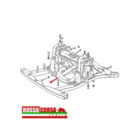 Traversa centrale telaio Fulvia - ricambio di rotazione - Image 2
