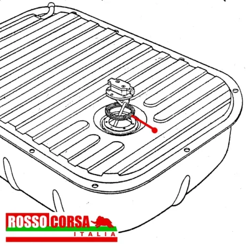 Guarnizione galleggiante serbatoio Fulvia