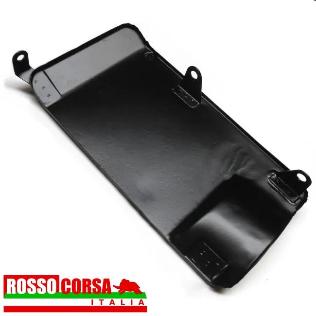 LANCIA-FULVIA-LAMIERINO-RIPARO-INFERIORE-CARBURATORI-SOLEX-ALTERNATORE Lamierino riparo inferiore carburatori Solex Fulvia 2°serie