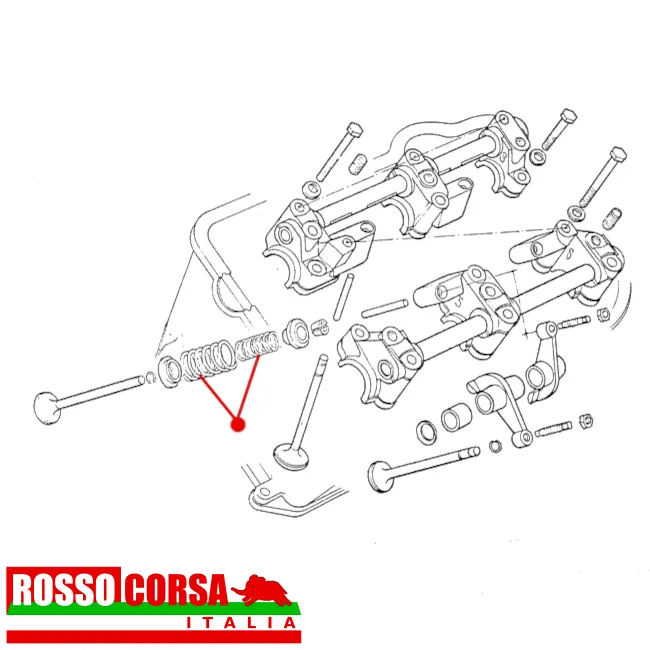 Molle valvola Fulvia 1.6 HF