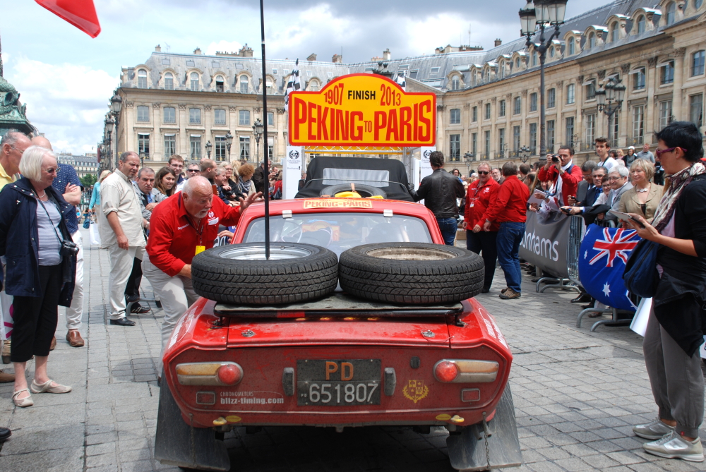 Lancia Fulvia Peking Paris