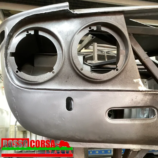 Staffe alluminio per montaggio fari supplementari su Lancia Fulvia Coupè 2°serie