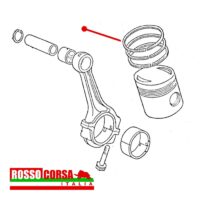 Fasce elastiche pistoni Fulvia 1.2 (1.216cc) - Image 2