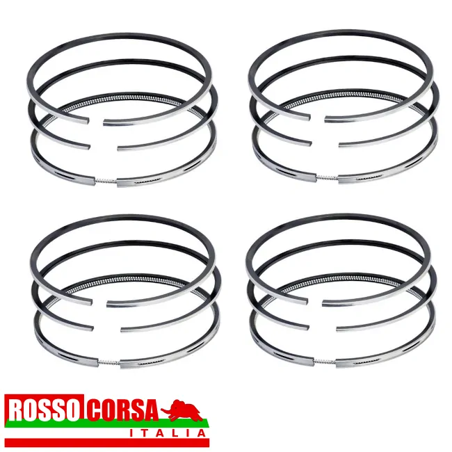 LANCIA-FULVIA-PISTON-RINGS Fasce elastiche pistoni Fulvia 1.6 HF 82mm