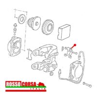Molla ritegno pastiglie freno Fulvia 1°serie - Image 4