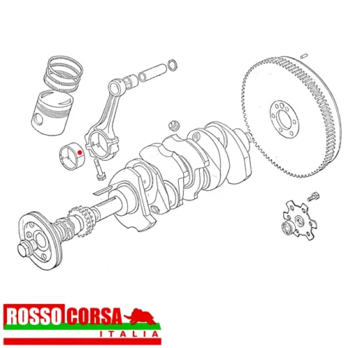 Conrod Bearings Fulvia