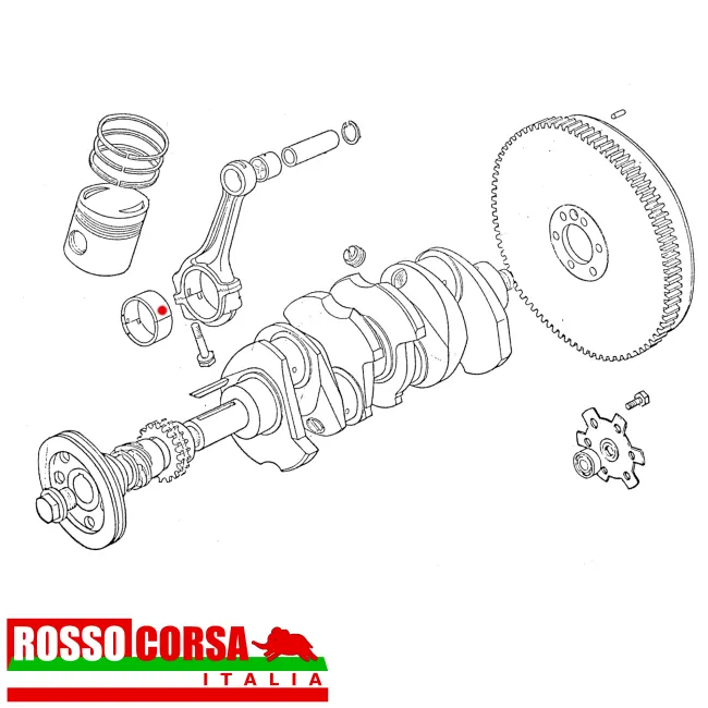 Conrod Bearings Fulvia