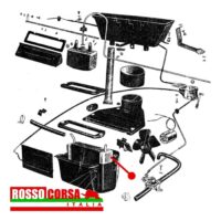 Radiatore riscaldamento Fulvia 1°serie revisionato – ricambio di rotazione