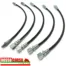 Aeronautic brake hose kit Lancia Fulvia Girling