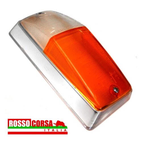 Plastica fanale anteriore destro Fulvia Sport 2°serie bianco-arancio