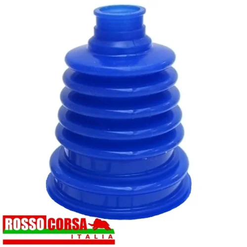 Cuffia semiasse silicone blu lato ruota Lancia Fulvia Coupè 1° e 2°serie