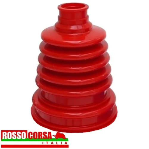 Cuffia semiasse silicone rosso lato ruota Lancia Fulvia Coupè 1° e 2°serie