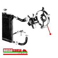 Convogliatore aria ventola elettrica radiatore Fulvia 2°serie - Image 3