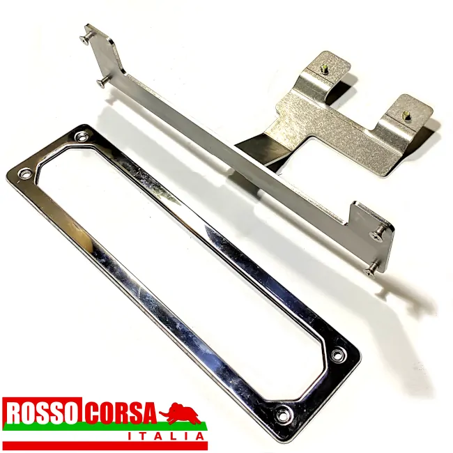 Front license plate holder for Lancia Fulvia
