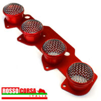 Tromboncini DCOE-DHLA 40 rossi - kit su piastra