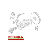 Rod bearings Fulvia 1.1 / 1.216 – trimetallic - Image 2