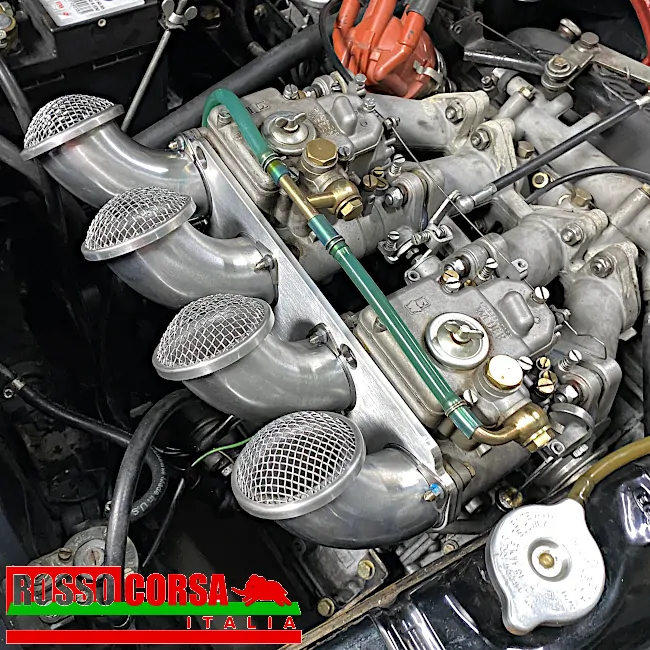 Tromboncini DCOE-DHLA 40 curvi con piastra - immagine 5