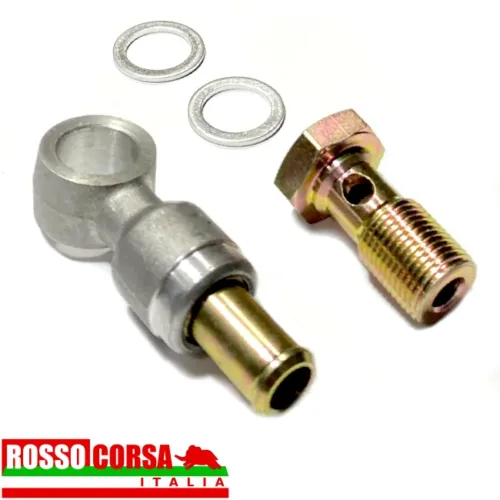 Valvola con occhiello tubazione servofreno Fulvia 2°serie