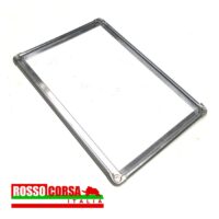 Stainless rear license plate frame 28x20 cm. - original - NOT AVAILABLE
