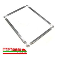 Stainless rear license plate frame 28x20 cm. - original - NOT AVAILABLE - Image 2