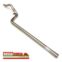 Lancia Fulvia impianto scarico Gr.3 Fulvia INOX - con silenziatore centrale