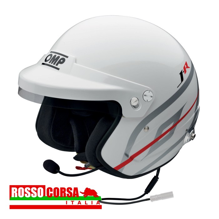 Casco J-R Hans Intercon OMP - Ricambi Lancia Fulvia