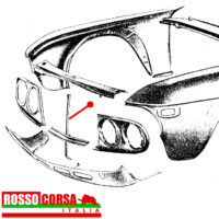 Lamierato rinforzo traversa battuta cofano Fulvia Coupè 1°serie - NON DISPONIBILE - immagine 4