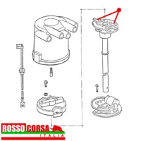Mollette masse spinterogeno Magneti Marelli Fulvia 1.1/1.2/1.3 - immagine 3