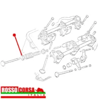 Lower valve spring retainer plate Fulvia - Image 3