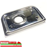 Copertura inox serratura cofano posteriore Fulvia Berlina 1°serie - immagine 2