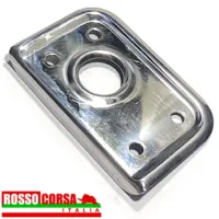 Copertura inox serratura cofano posteriore Fulvia Berlina 1°serie