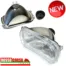 Headlights Lancia Fulvia Sport asymmetric bulb concave glass replica