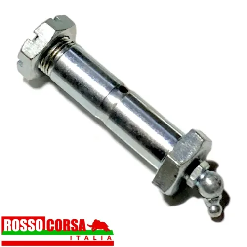 Lower suspension arm mounting bolt Lancia Fulvia 1st series. Complete with nut. Original part, used, in excellent condition
