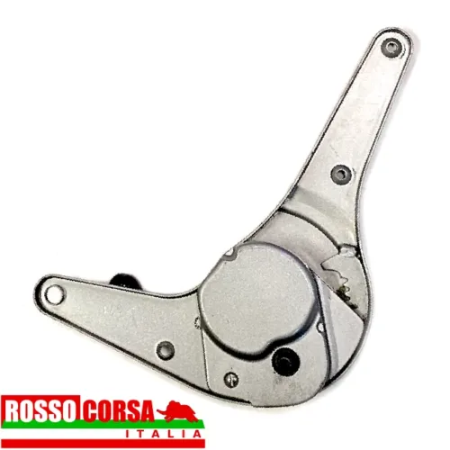 Mechanism for adjusting the recline angle of the passenger-side seat for Lancia Fulvia Sedan. Used, in excellent condition, with minor signs of wear on the paint