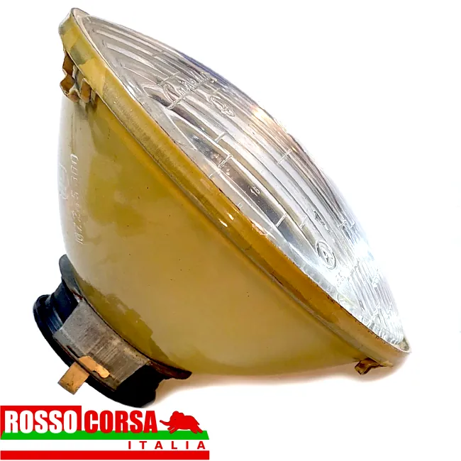 Gruppo ottico anteriore centrale Fulvia 1°serie. Originale Carello, usato ottime condizioni. Faro visione laterale