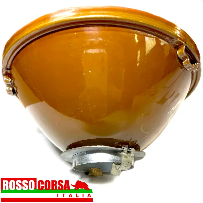 Gruppo ottico anteriore centrale Fulvia 1°serie. Originale Siem, usato ottime condizioni. Faro visione laterale posteriore