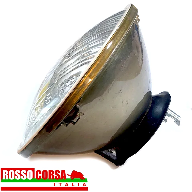 Gruppo ottico anteriore centrale Fulvia 2°serie. Originale Carello, usato ottime condizioni. Faro visione laterale