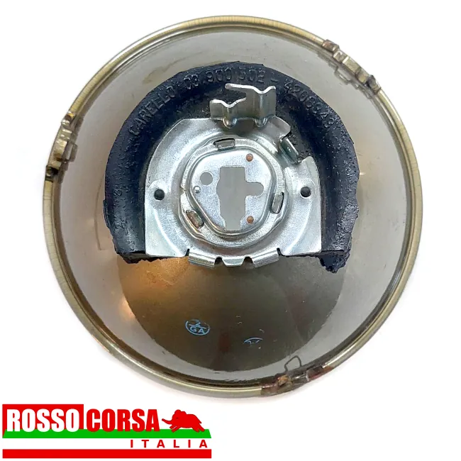 Gruppo ottico anteriore centrale Fulvia 2°serie. Originale Carello, usato ottime condizioni. Faro visione posteriore