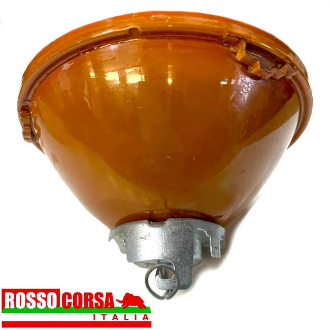 Gruppo ottico anteriore centrale Fulvia 2°serie. Originale Siem, usato ottime condizioni. Faro visione laterale posteriore