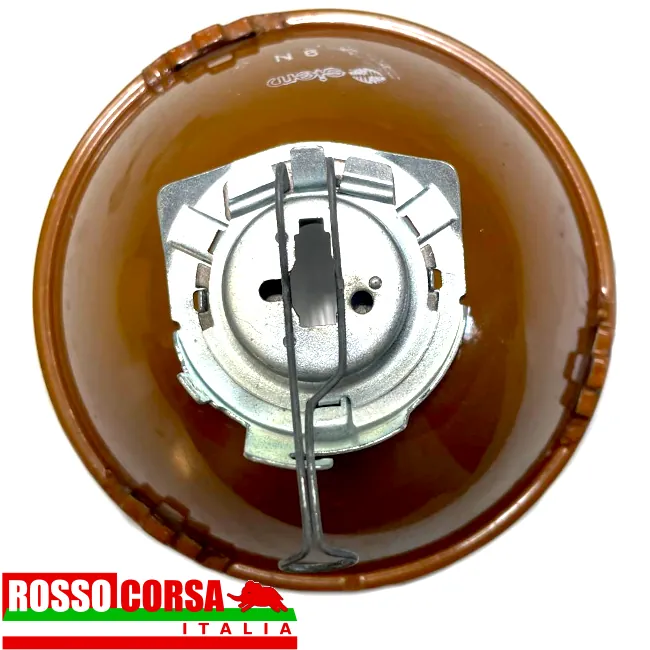 Gruppo ottico anteriore centrale Fulvia 2°serie. Originale Siem, usato ottime condizioni. Faro visione posteriore