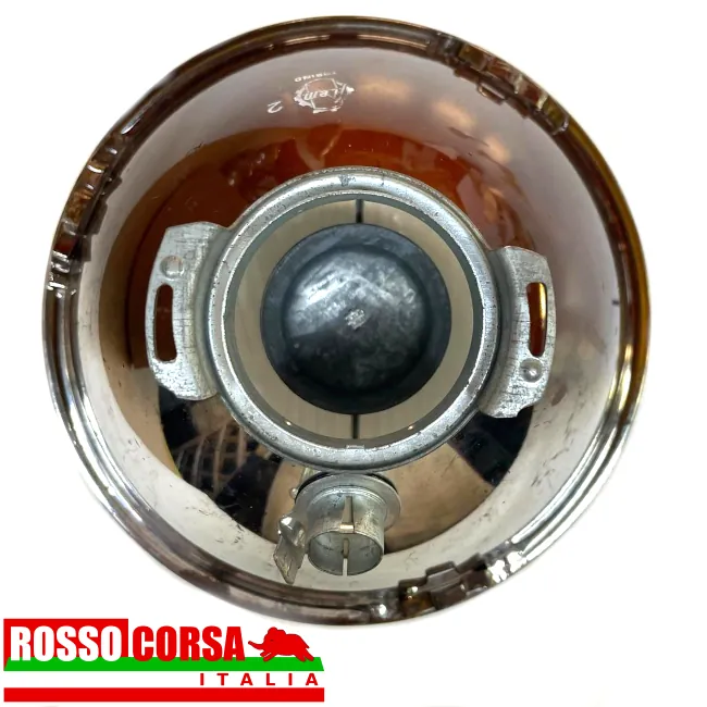 Gruppo ottico anteriore laterale Fulvia 1°serie. Originale Siem, usato ottime condizioni. Faro visione posteriore