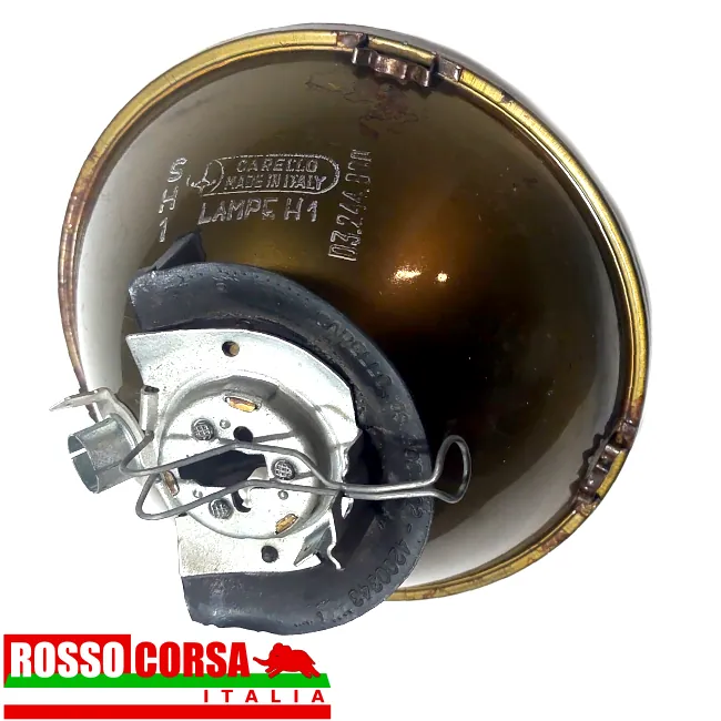 Gruppo ottico anteriore laterale Fulvia 2°serie. Originale Carello, usato ottime condizioni. Faro visione posteriore laterale