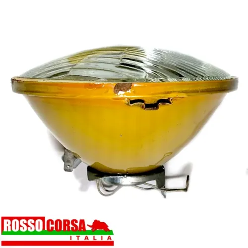 Lateral front headlight Fulvia 2nd series. Original Siem, used in excellent condition. Lateral view of the headlight