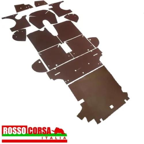 Complete kit internal sound-deadening panels vehicle interior Fulvia Sport 2nd series