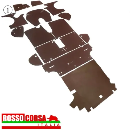 Sound-deadening panel left engine bay bulkhead Fulvia Sport 2nd series