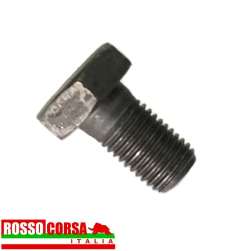 Partially threaded flywheel bolt Lancia Fulvia 5-speed gearbox. 200mm diameter flywheel, secured with 6 bolts. Original, used