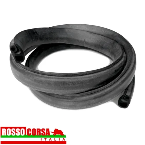 Black rubber air intake gasket bonnet (hood) Lancia Fulvia Sport 1st series