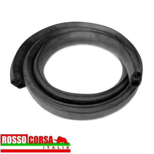 Black rubber air intake gasket bonnet (hood) Lancia Fulvia Sport 1st series